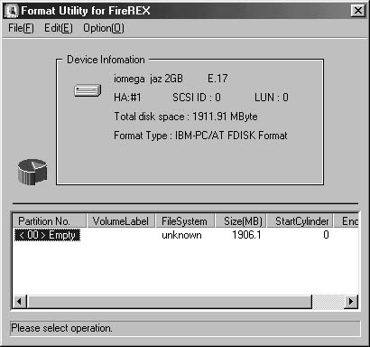 Format Utility for Windows 98/Me
