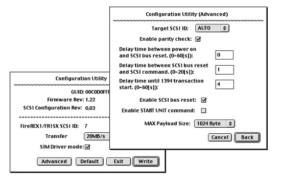 Configuration Utility for Mac OS 9