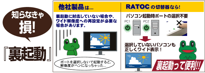 知らなきゃ損!裏起動
