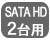 SATA HDD 2台用