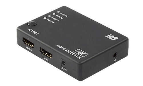 1080p 120Hz動作確認済み HDMI切替器 4K 60Hz 対応 4入力1出力HDMI切替器(1080P 120Hz動作確認済)