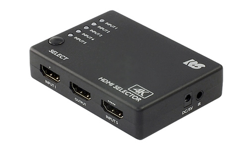 1080p 120Hz動作確認済み HDMI切替器 4K 60Hz 対応 5入力1出力HDMI切替器(1080P 120Hz動作確認済)