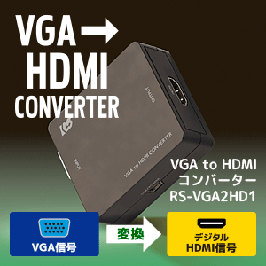 VGA to HDMI Ro[^[