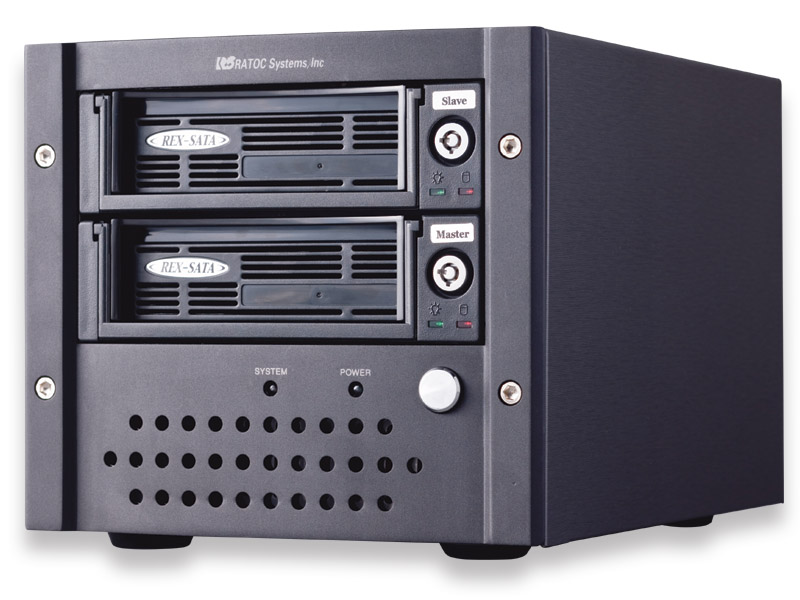 リムーバブルRAIDケース LAN接続とUSB3.0接続の2モデル登場[RATOC]
