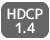 HDCP1.4対応