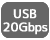 USB 20Gbps