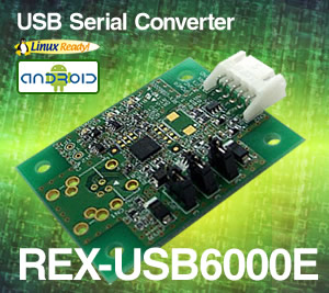 USBシリアルコンバータ REX-USB6000E [RATOC]