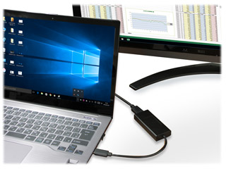 4K対応 USB3.0マルチディスプレイアダプター（HDMIモデル） REX-USB3HD 