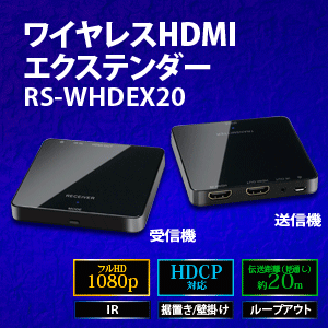 RS-WDEX20トップ