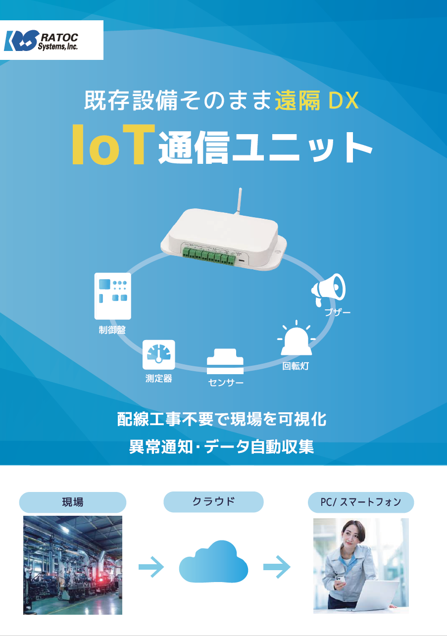 IoT通信ユニットカタログ