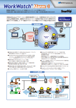 SDKで組み込み、腕時計型コミュニケーションシステム