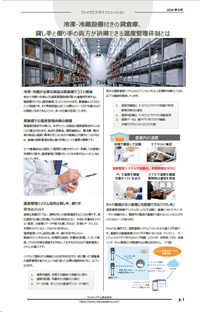 ニュースレター（貸倉庫の温度管理）