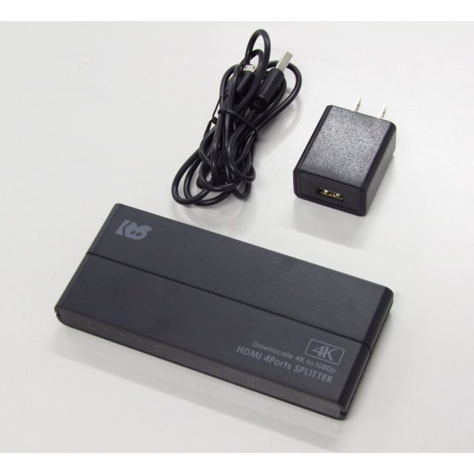 4K60Hz/ダウンスケール対応 1入力4出力 HDMI分配器 RS-HDSP4C-4K｜ラトックシステム公式サイト