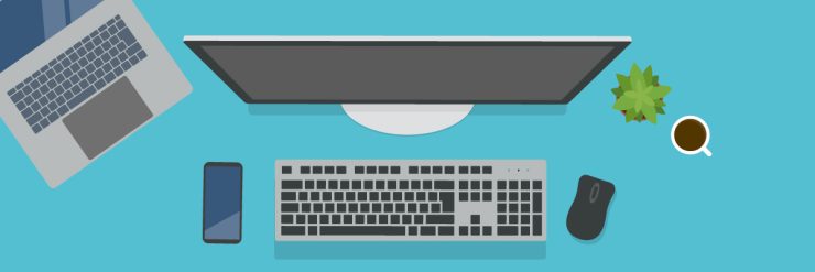 パソコン切替器の選び方～ディスプレイ、マウス、キーボード共有で省コスト、省スペースに～