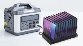 大容量ポータブル電源とUSB充電ステーションでモバイル機器の充電効率を向上【非常時やイベントにおすすめ】のアイキャッチ画像