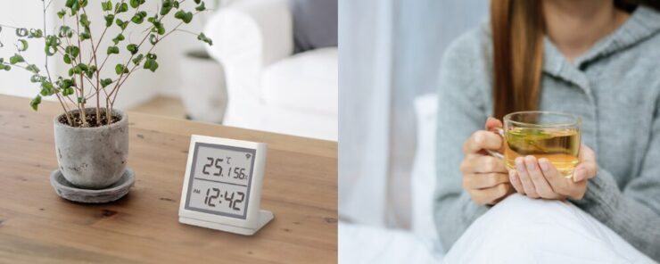 【部屋の乾燥を見える化】スマート温湿度計「RS-BTTHM1」で冬を快適に