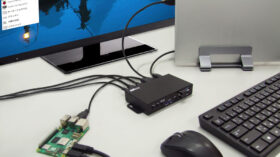 HDMIパソコン切替器にてRaspberry Piの動作確認を実施のアイキャッチ画像